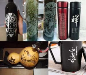 日照酒瓶葫芦工艺品激光雕刻机